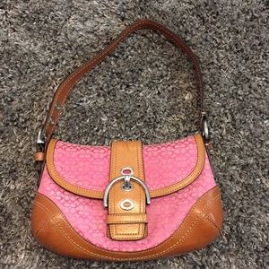 Pink Coach bag